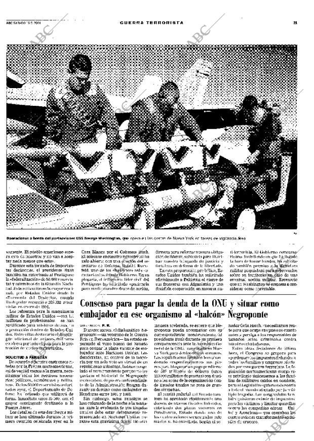 ABC MADRID 15-09-2001 página 21