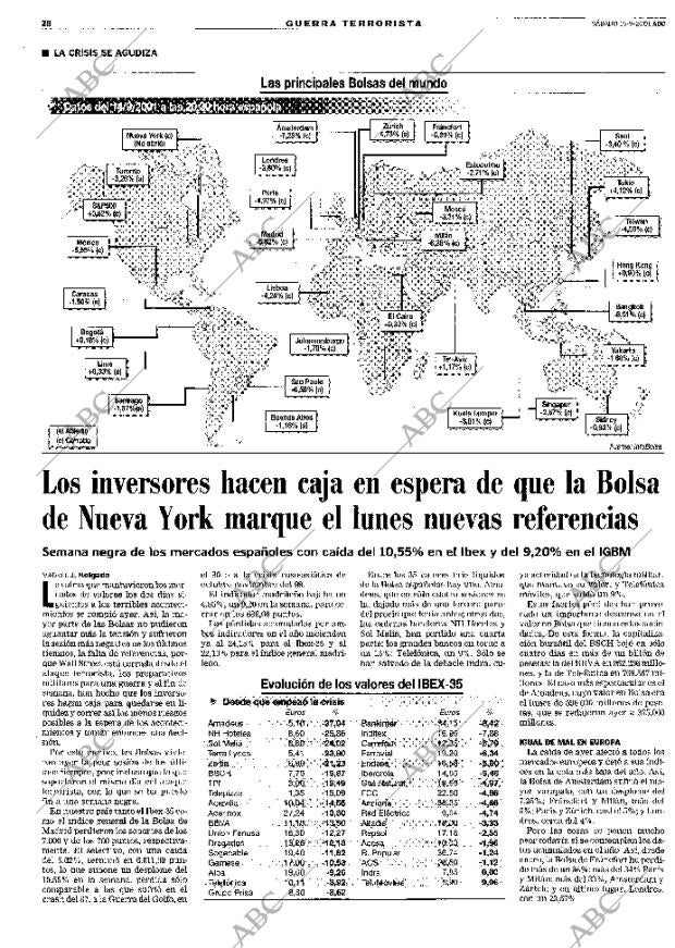 ABC MADRID 15-09-2001 página 28