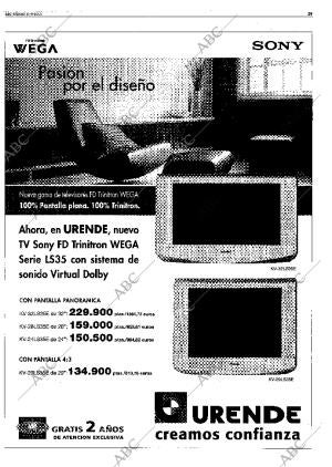 ABC MADRID 15-09-2001 página 29