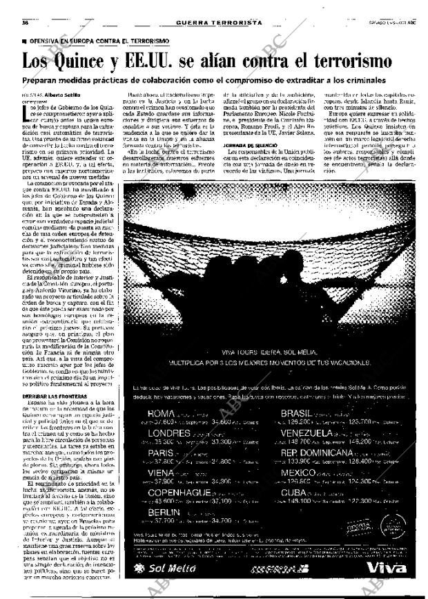 ABC MADRID 15-09-2001 página 36