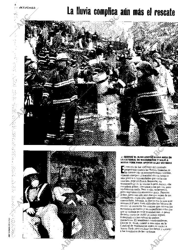 ABC MADRID 15-09-2001 página 4