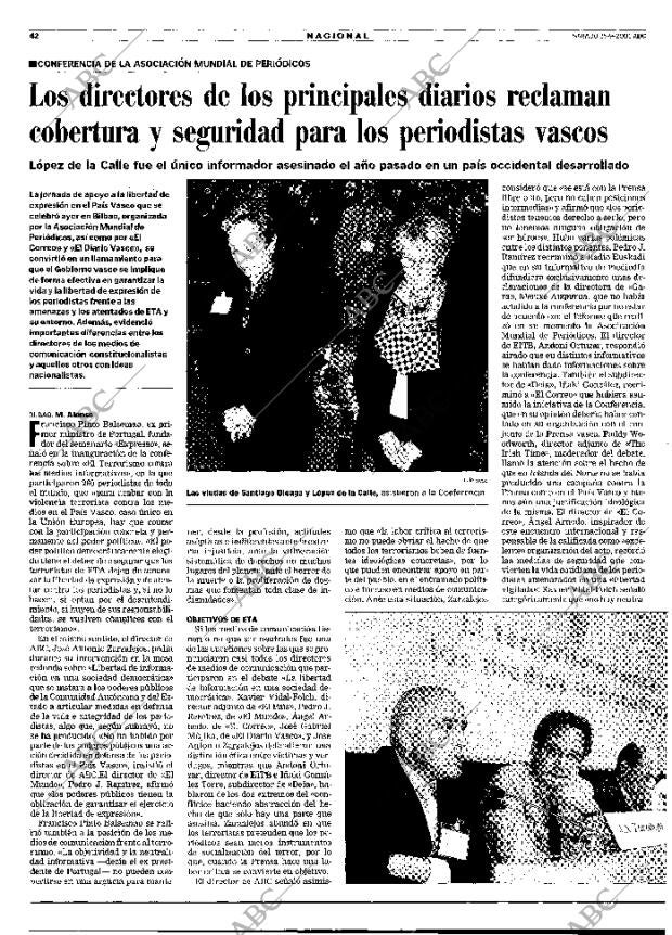 ABC MADRID 15-09-2001 página 42