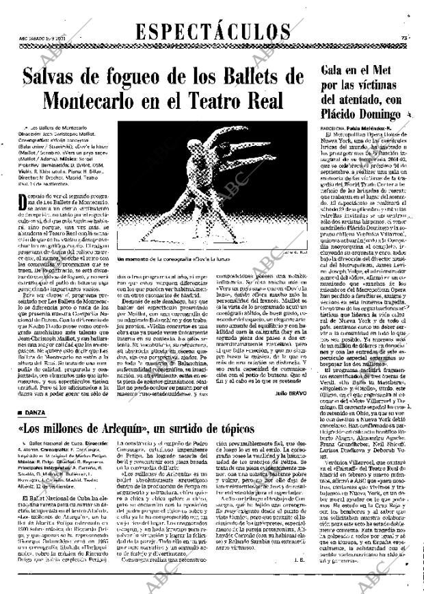 ABC MADRID 15-09-2001 página 73