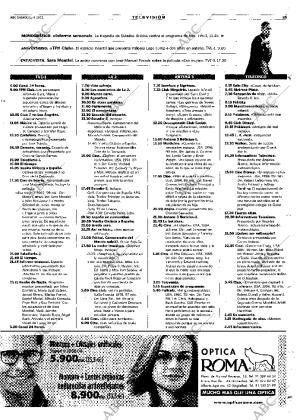 ABC MADRID 15-09-2001 página 83