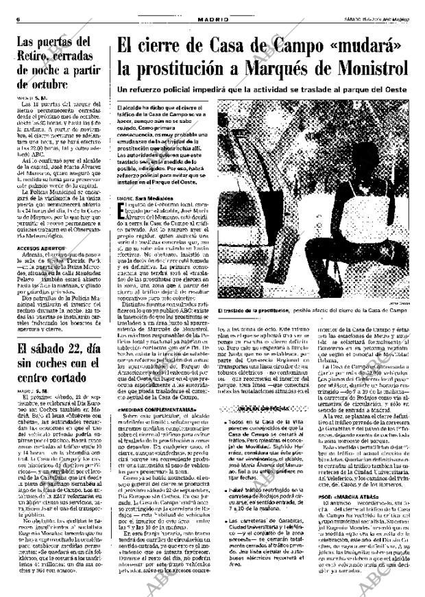 ABC MADRID 15-09-2001 página 90