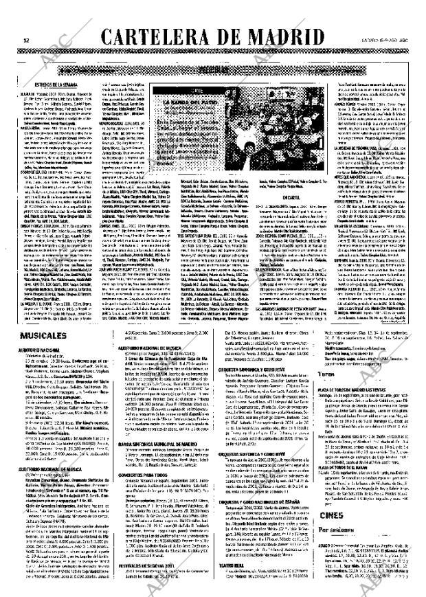 ABC MADRID 15-09-2001 página 96