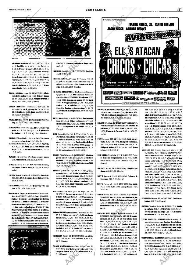 ABC MADRID 16-09-2001 página 101