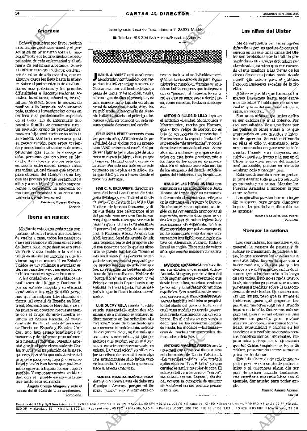 ABC MADRID 16-09-2001 página 14