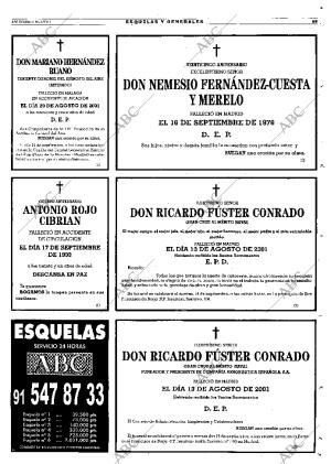 ABC MADRID 16-09-2001 página 69