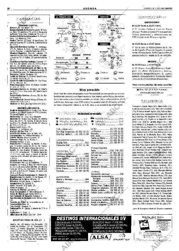 ABC MADRID 16-09-2001 página 98