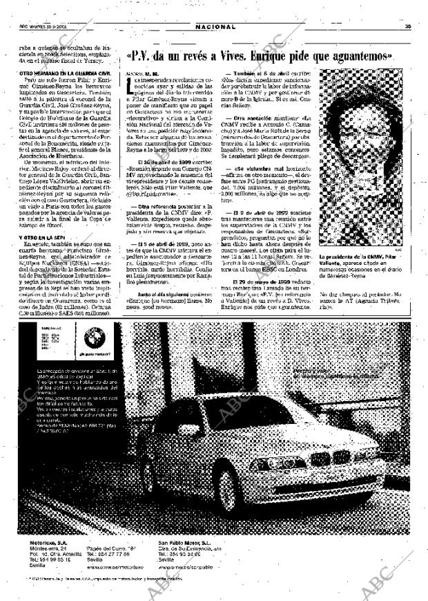 ABC SEVILLA 18-09-2001 página 35