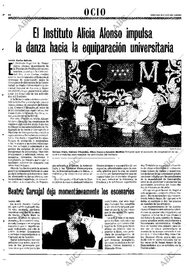 ABC MADRID 19-09-2001 página 126