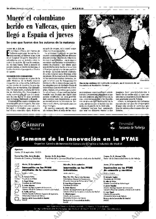 ABC MADRID 19-09-2001 página 99