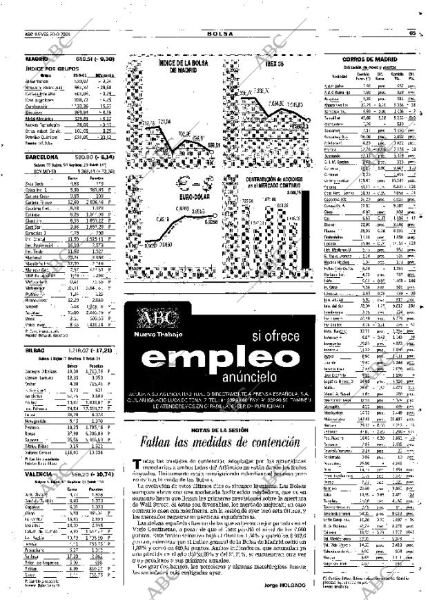 ABC SEVILLA 20-09-2001 página 65