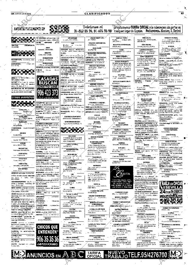 ABC SEVILLA 20-09-2001 página 83