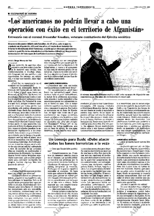 ABC MADRID 24-09-2001 página 24