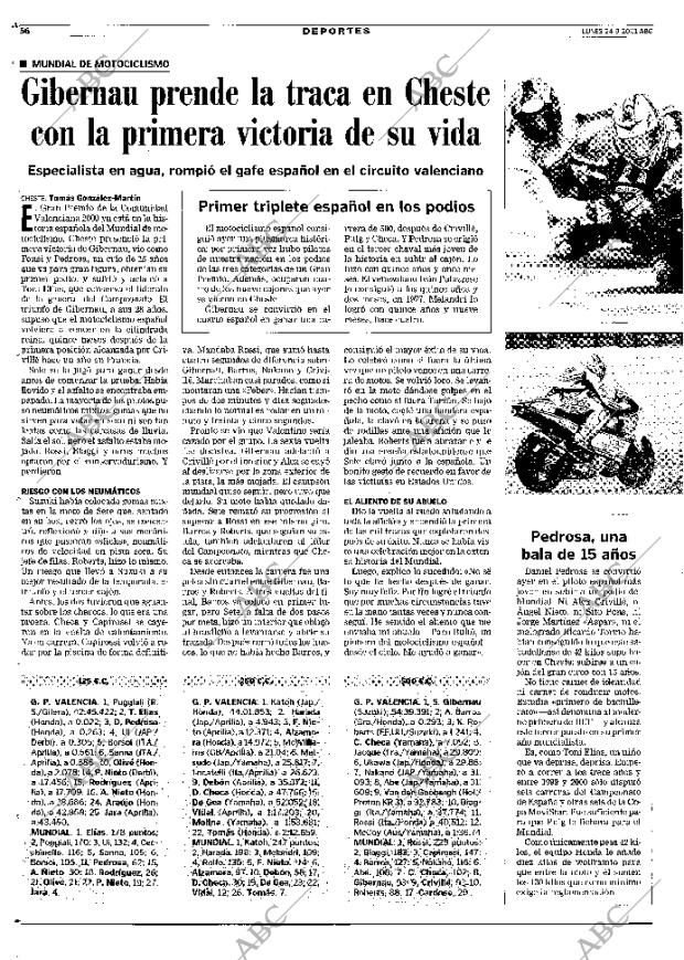 ABC MADRID 24-09-2001 página 56