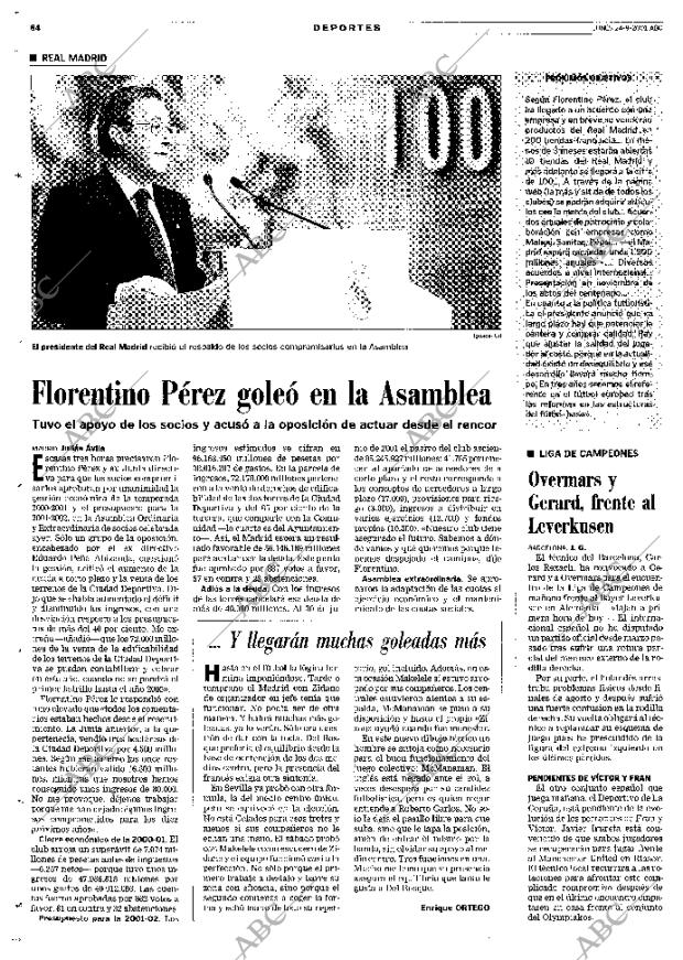 ABC MADRID 24-09-2001 página 64