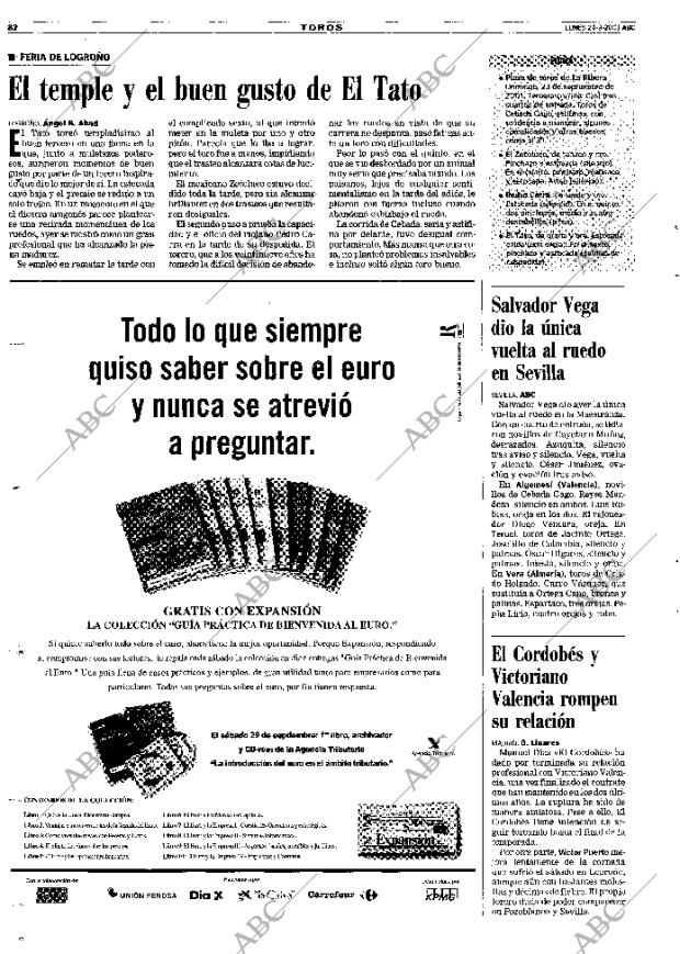 ABC MADRID 24-09-2001 página 82