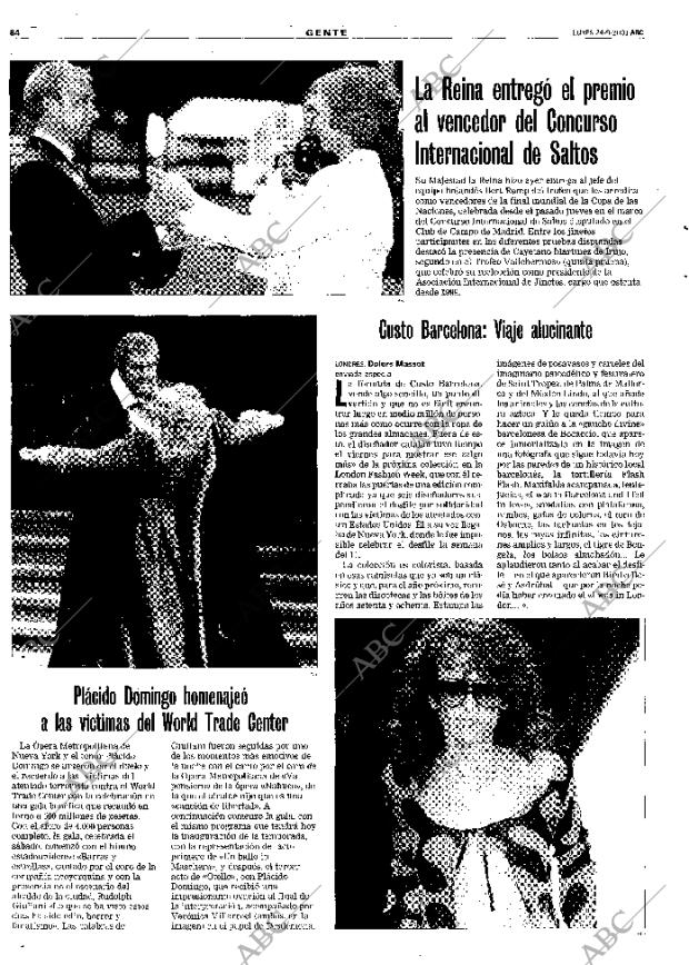ABC MADRID 24-09-2001 página 84