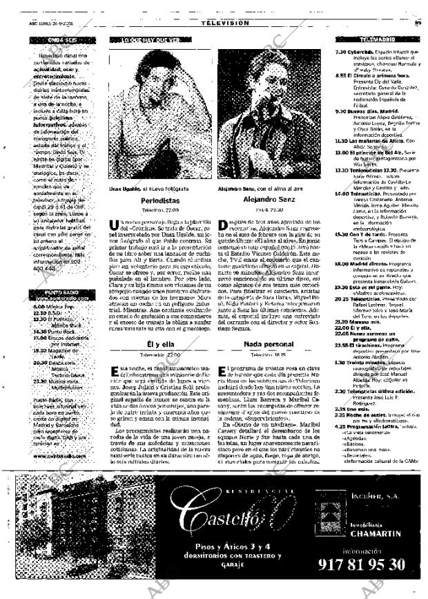 ABC MADRID 24-09-2001 página 89
