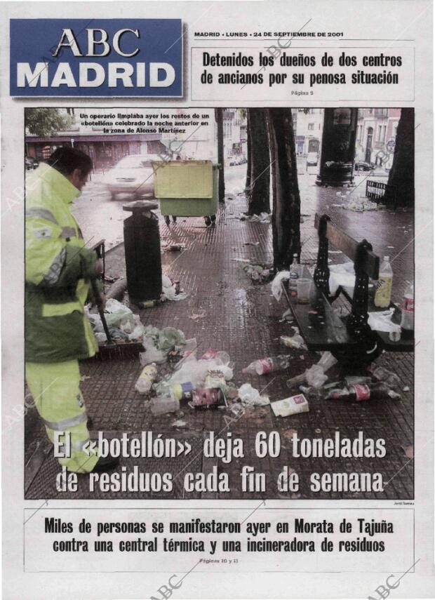 ABC MADRID 24-09-2001 página 93