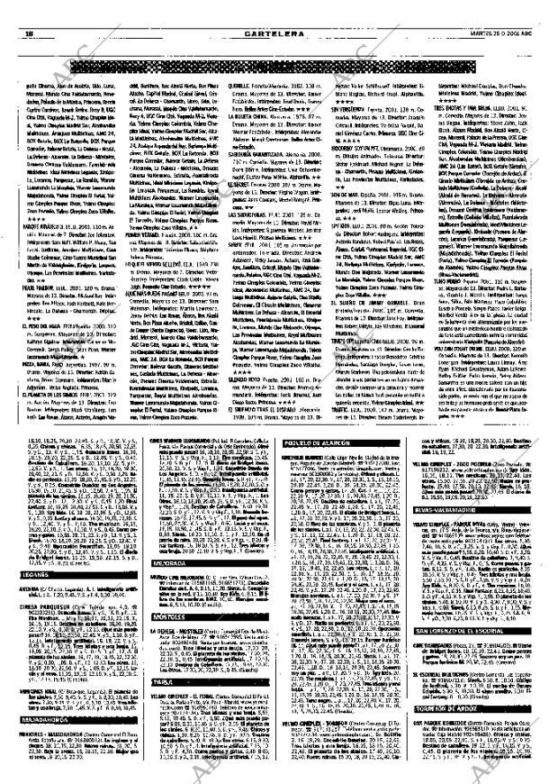 ABC MADRID 25-09-2001 página 106