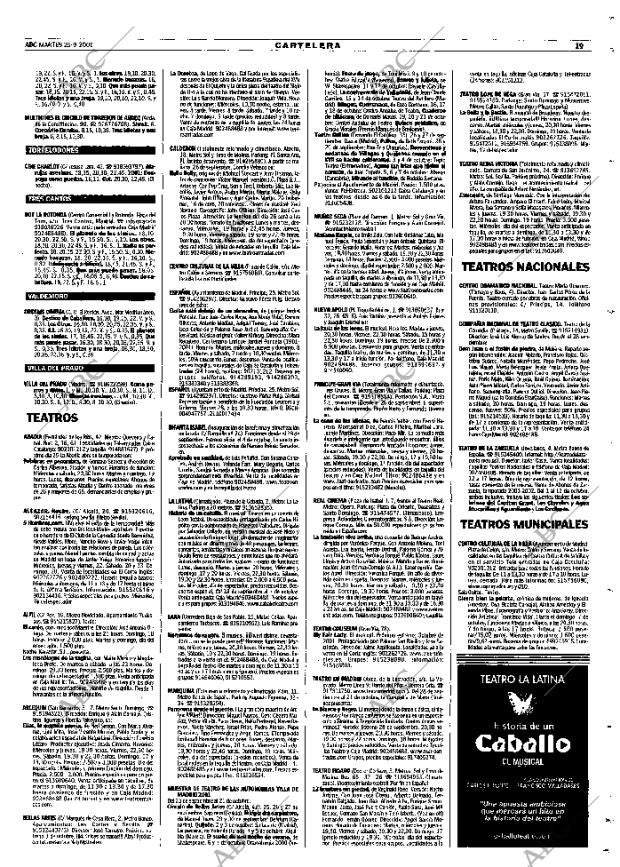 ABC MADRID 25-09-2001 página 107