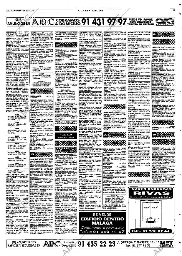 ABC MADRID 25-09-2001 página 113