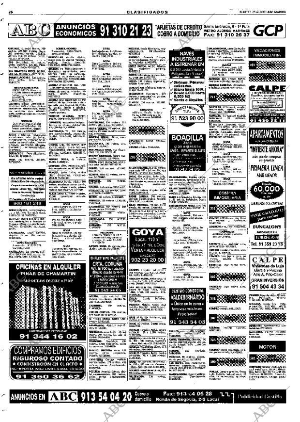 ABC MADRID 25-09-2001 página 114