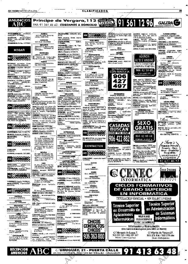 ABC MADRID 25-09-2001 página 117