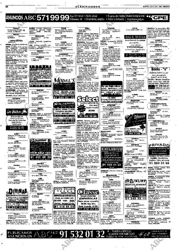 ABC MADRID 25-09-2001 página 118
