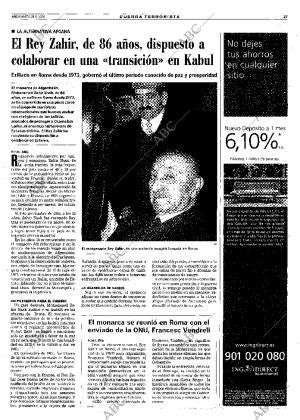 ABC MADRID 25-09-2001 página 27