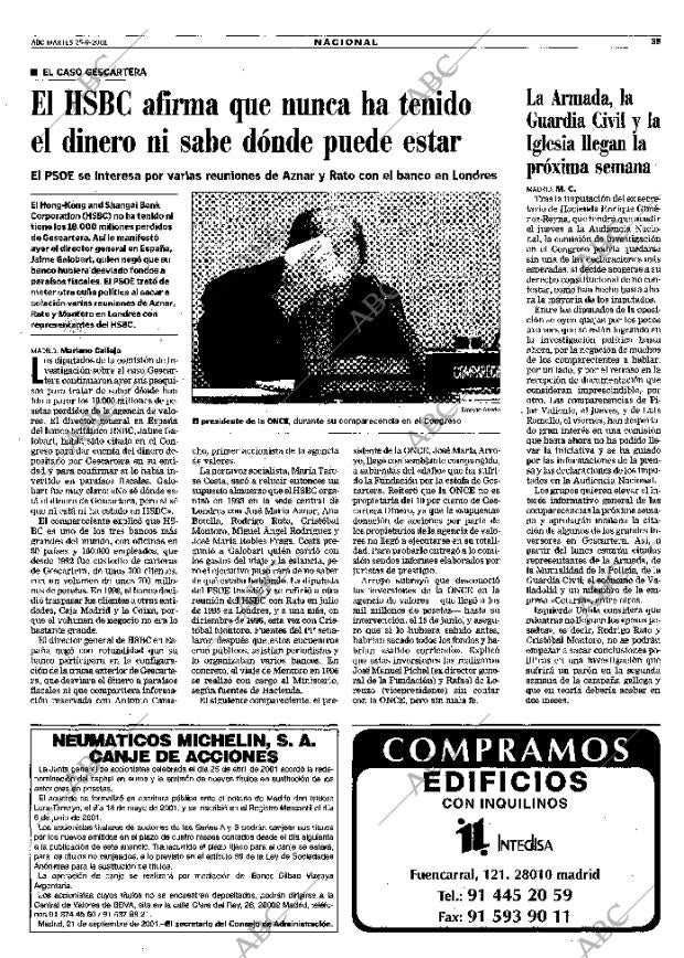 ABC MADRID 25-09-2001 página 35