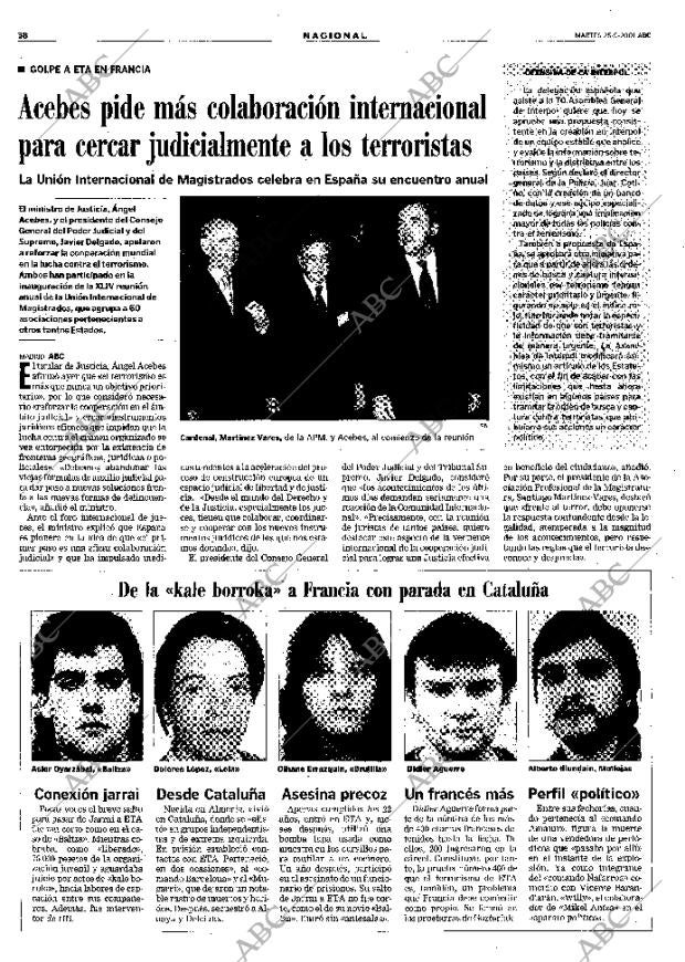 ABC MADRID 25-09-2001 página 38