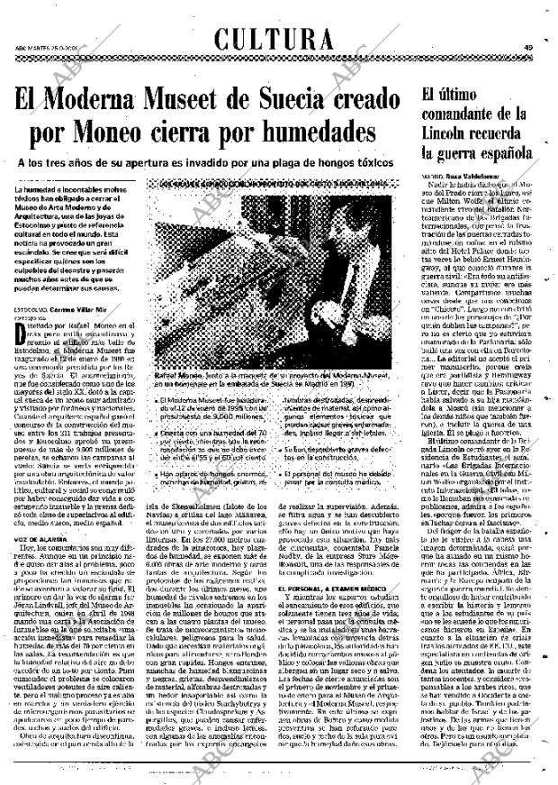 ABC MADRID 25-09-2001 página 49