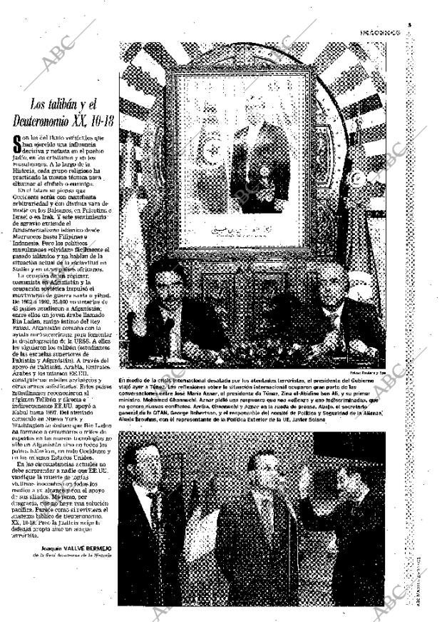 ABC MADRID 25-09-2001 página 5