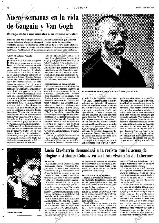 ABC MADRID 25-09-2001 página 50
