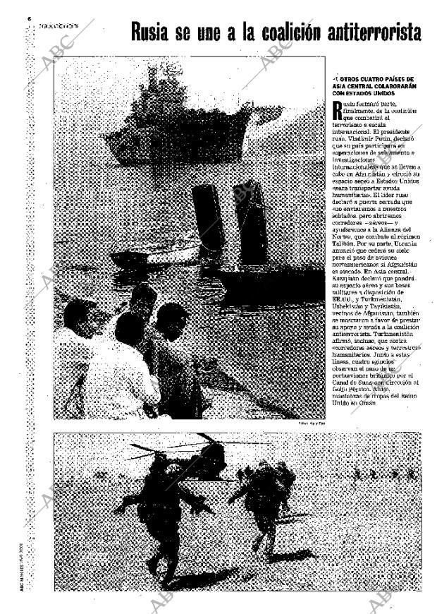 ABC MADRID 25-09-2001 página 6