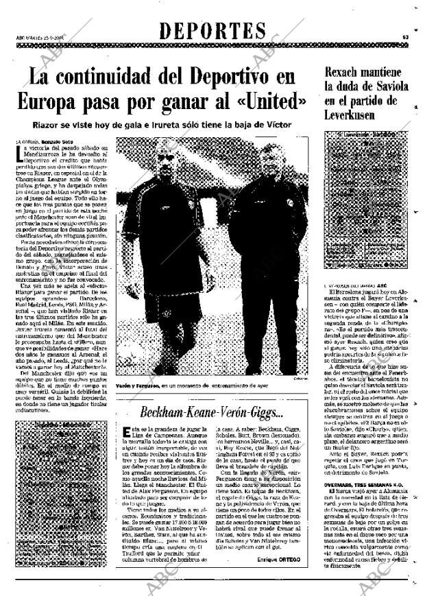 ABC MADRID 25-09-2001 página 63