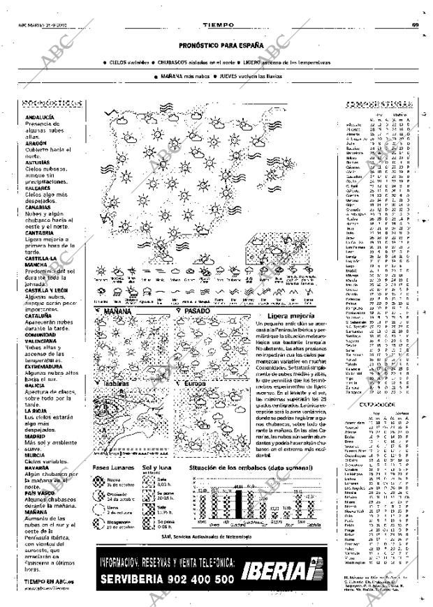 ABC MADRID 25-09-2001 página 69