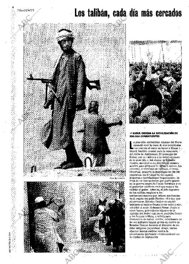 ABC MADRID 25-09-2001 página 8