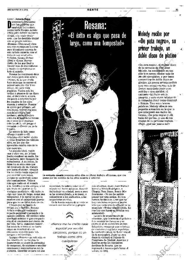 ABC MADRID 25-09-2001 página 81