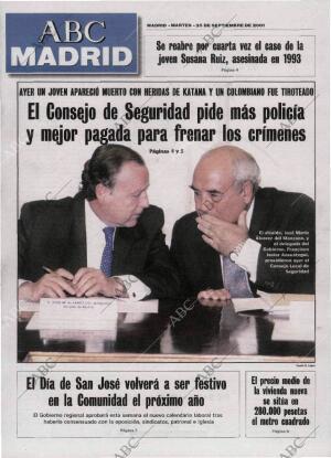 ABC MADRID 25-09-2001 página 89