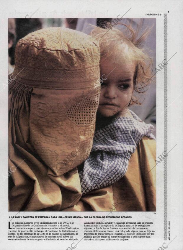 ABC MADRID 25-09-2001 página 9