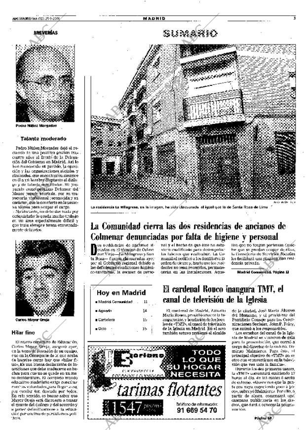 ABC MADRID 25-09-2001 página 91