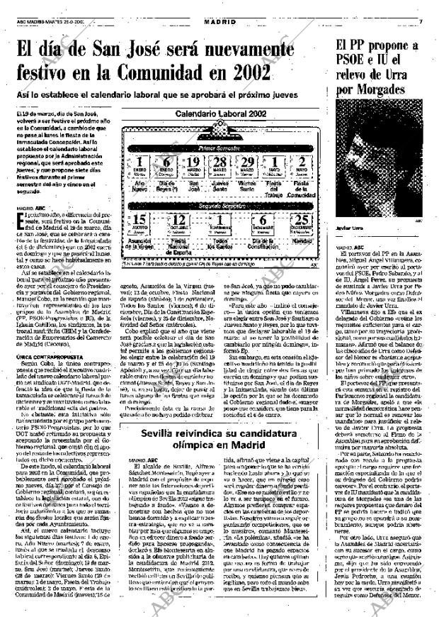 ABC MADRID 25-09-2001 página 95