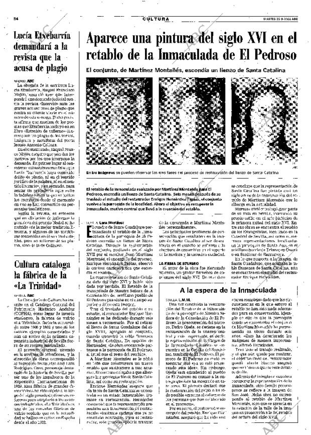 ABC SEVILLA 25-09-2001 página 54