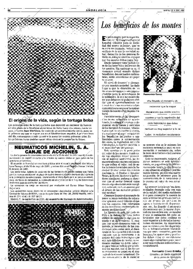 ABC SEVILLA 25-09-2001 página 62