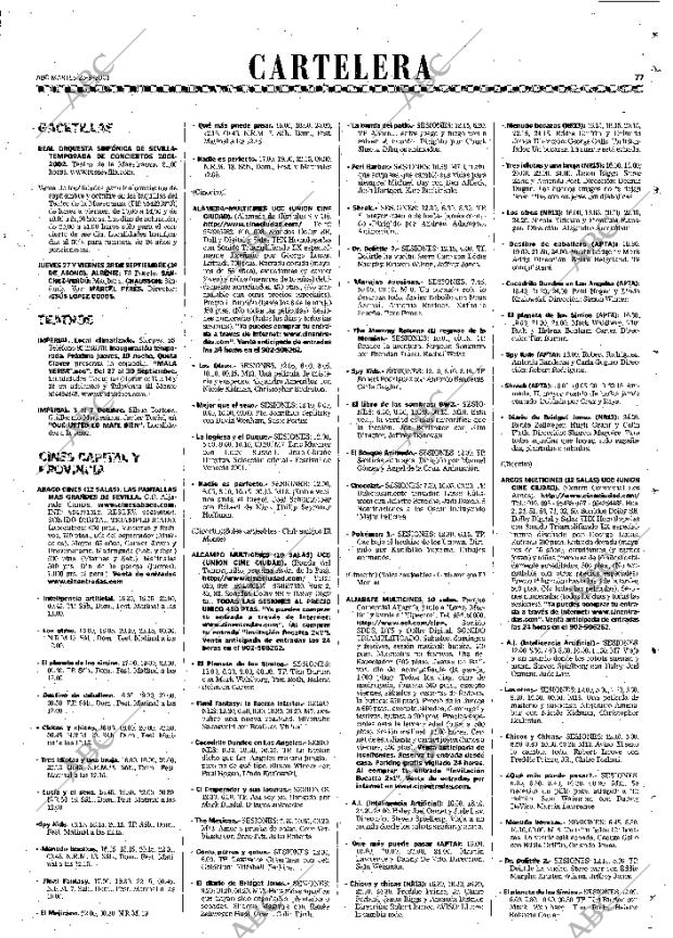 ABC SEVILLA 25-09-2001 página 77